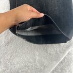 7 For All Mankind Dojo Jeans Women’s 29 Vintage Faded Black Wide Leg Flare USA Photo 4