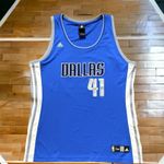Adidas  NBA 4 Her Jersey Dirk Nowitzki 41 Dallas Mavericks Size XL Photo 0