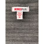 Bongo Vintage Y2K Bolero Shrug Ruched Puff Sleeve Tank Top Sz 1X Vampy Goth Topper Photo 2