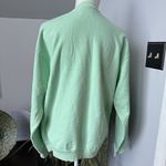 Rich Mom Miami Crewneck Cotton Sweatshirt Mint Green Petal Pink Pastel Medium Photo 2