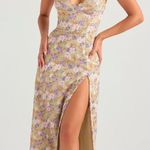 House Of CB Charlotte Peony Print Midi Sundress size M Photo 0