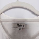 Madewell  white button down shirt Photo 3