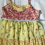 Vintage Havana Tiered Mixed Floral Pattern
Dress Yellow Size S Gold Photo 3