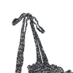 O.P.T. Cara Smocked Tiered Midi Dress Blue White Floral Small Cottagecore Boho Photo 5