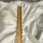 J. Jill Wide Leg Pants 18 White Elastic Linen Cotton Blend Stretch Full Length Size 18P Photo 4