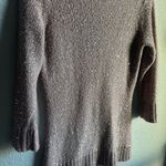 Max edition 🤎 Tan Brown V-Neck Sequin Quarter Sleeve Sweater Photo 5