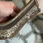 Gold and Silver Heels with Glittery Sparkle Size 8 Photo 2
