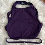 Haoduoyi Purple Strappy Crop Tank Size Small Photo 3