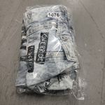 ZARA  Women's Large Graffiti Denim Jean Jacket Blue Graphic‎ Streetwear Oversized Photo 11