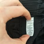 Athleta  black bakasana racer back tank top. Mesh back Photo 4