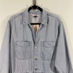 Universal Threads Universal Thread Women Light Blue Denim Baggy Straight Leg Jumpsuit Size 16 NWT Photo 3