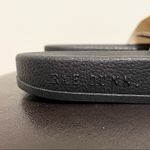 Rae Dunn  Black Ivory Be Kind Slides NWT 8 *minor discoloration* Photo 4