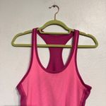 Under Armour Pink Athletic Tank Top Sz M Photo 2