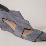 dexflex comfort  gray suede strappy wedges Photo 0