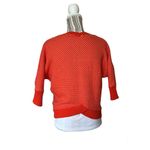 CAbi XS Orange Zip Up Business Casual Blazer Office Work Photo 3