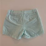 J.Crew  Aqua Seersucker Women's Shorts Photo 3