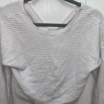 Hollister White Twist Sweater Photo 1