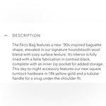 ANINE BING  Houndstooth bag Photo 7