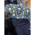 Old Navy Women Size Large 10-12 Halter Neck Floral Lined Cotton Lightweight City Photo 6