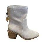 Vince Camuto Size 6 NEW Water-Repellent Suede Mid-Shaft Boots Kortimy Beige Photo 4