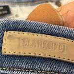 BLANK NYC Womens Baxter Ribcage Straight Leg Jeans Raw Hem Medium Wash Jeans 29 Photo 10