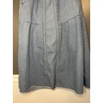 Ebossy Skirt Womens XL Blue Denim A Photo 2
