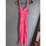 J.Crew Women's Bright Floral w/ Oranges Sleeveless Slip Sundress Photo 3