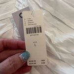 Anthropologie  | LOVE THE LABEL L RUFFLED MINI DRESS in White NWT Photo 6