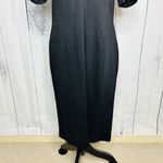 CAbi NWT  Claire Dress V-Neck Ponte Short Sleeve Sheath Black Sz 10 NEW Photo 2