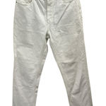 Everlane  White 90s Cheeky Jean High-Rise Straight Leg Casual Coastal Work Preppy Photo 0