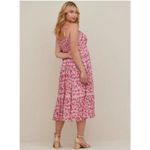 Torrid  Maxi Chiffon And Lurex Tiered Floral Dress Photo 1