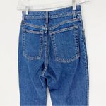 Helmut Lang  High Rise Straight Leg Jeans Raw Hem Size 27 Photo 4