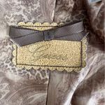 Guess Vintage Chocolate Brown Fitted Leather Jacket Photo 6