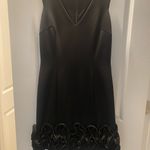 Donna Ricco  Elegant Black Dress Size 8 Photo 1