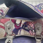 Coach Vintage Y2K Poppy Multicolor Graphic Tote Purse Photo 3