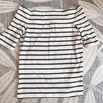 Ralph Lauren NWT  Off Shoulder Striped Top Photo 0