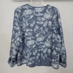 Isaac Mizrahi Live! Quilted‎ Jacket Denim Floral, Size 2XL Photo 3