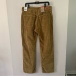 Levi's Levi’s Low Pro Mid Rise Straight Leg Corduroy Pants Tan Womens 31x30 Photo 6