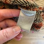 Sparkle & Fade Rust Leopard Print V-Neck Sweater S Photo 7