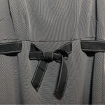 Studio 1 Knee Length Dress Womens Size 10 Bow‎ Tie Holiday Party Black White Photo 2