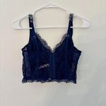 Victoria's Secret victoria’s secret navy floral corset top Photo 6