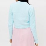 Urban Outfitters Dina Cardigan NWT Size S - Light Blue Photo 2
