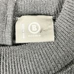 Bogner Wool Stretch Velvet Velour Floral Applique Crew Neck Pullover Sweater 4 Photo 1