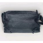 Liebeskind  Berlin Women Black Soft‎ Pebbled Leather Embellished  Crossbody Purse Photo 4