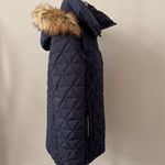 Marc New York by Andrew Marc Chevron Quilted Down Jacket w/ Removable Hood SMALL Photo 9
