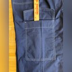 Free Assembly NAVY BLAZER Women's 100% Cotton Cargo Pants,Pockets,Casual|Size:M White Size M Photo 9