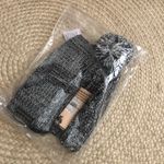 Rebecca Minkoff NWT marled beanie & arm warmer Photo 5