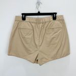 J.Crew  Pull On Short Lightweight Chino Stretch Cotton Beige Sandy Beach L NWT Photo 5