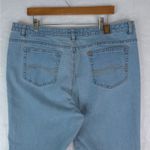 Wrangler Aura Jeans Womens 18L Average High Rise Light Wash Stretch Denim Casual Photo 3