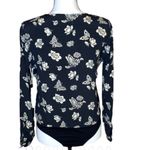 Capulet bodysuit black with butterfly & floral print size S Photo 1